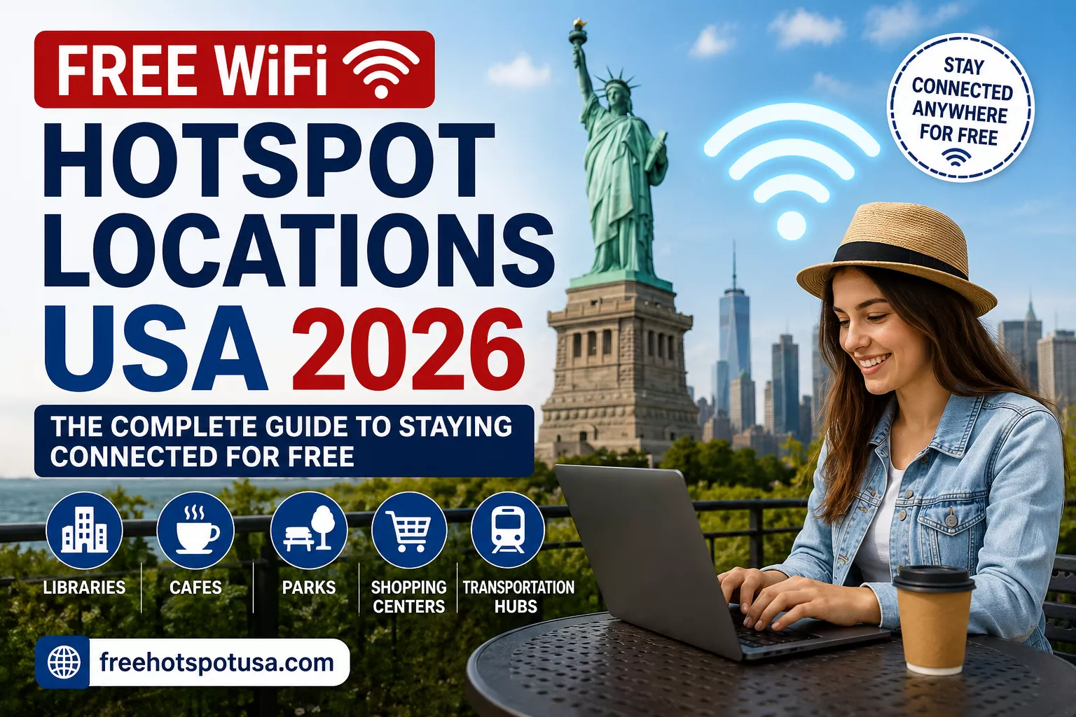 Free WiFi Hotspot Locations USA 2026